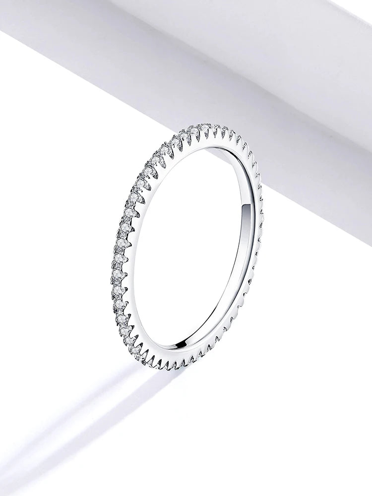 Eternity Ring Sterling Silver