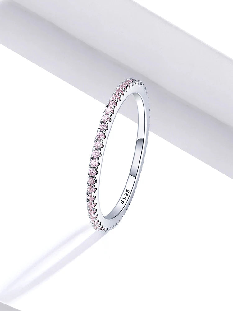 Eternity Ring Sterling Silver