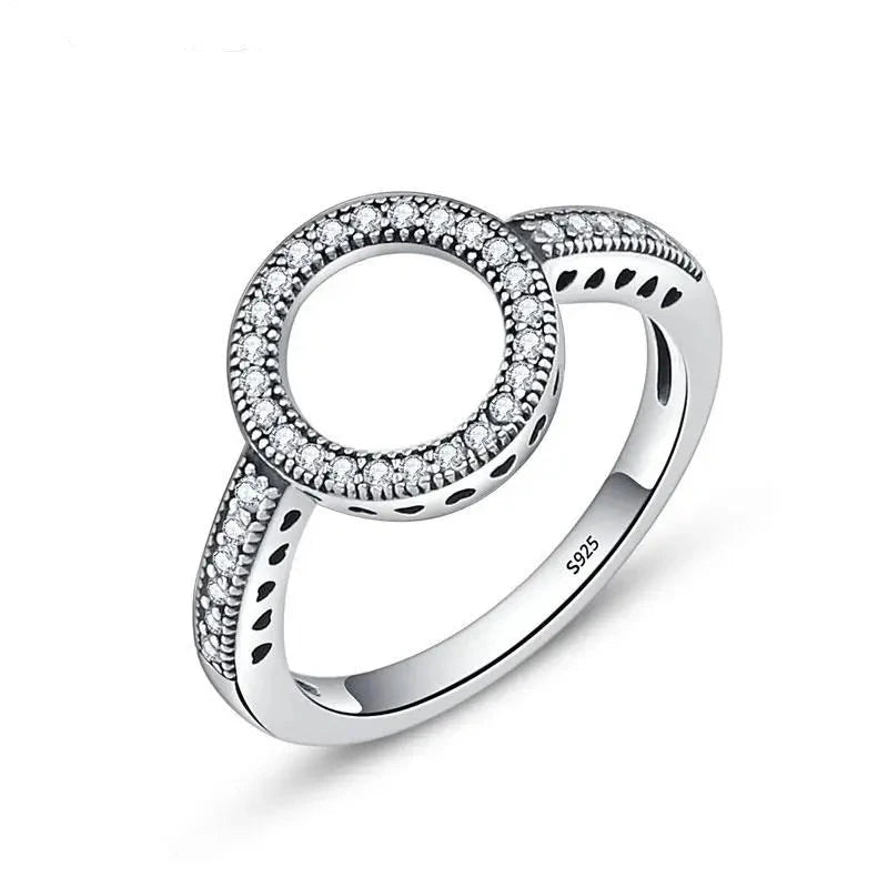 Forever Clear Ring 925 Sterling Silver