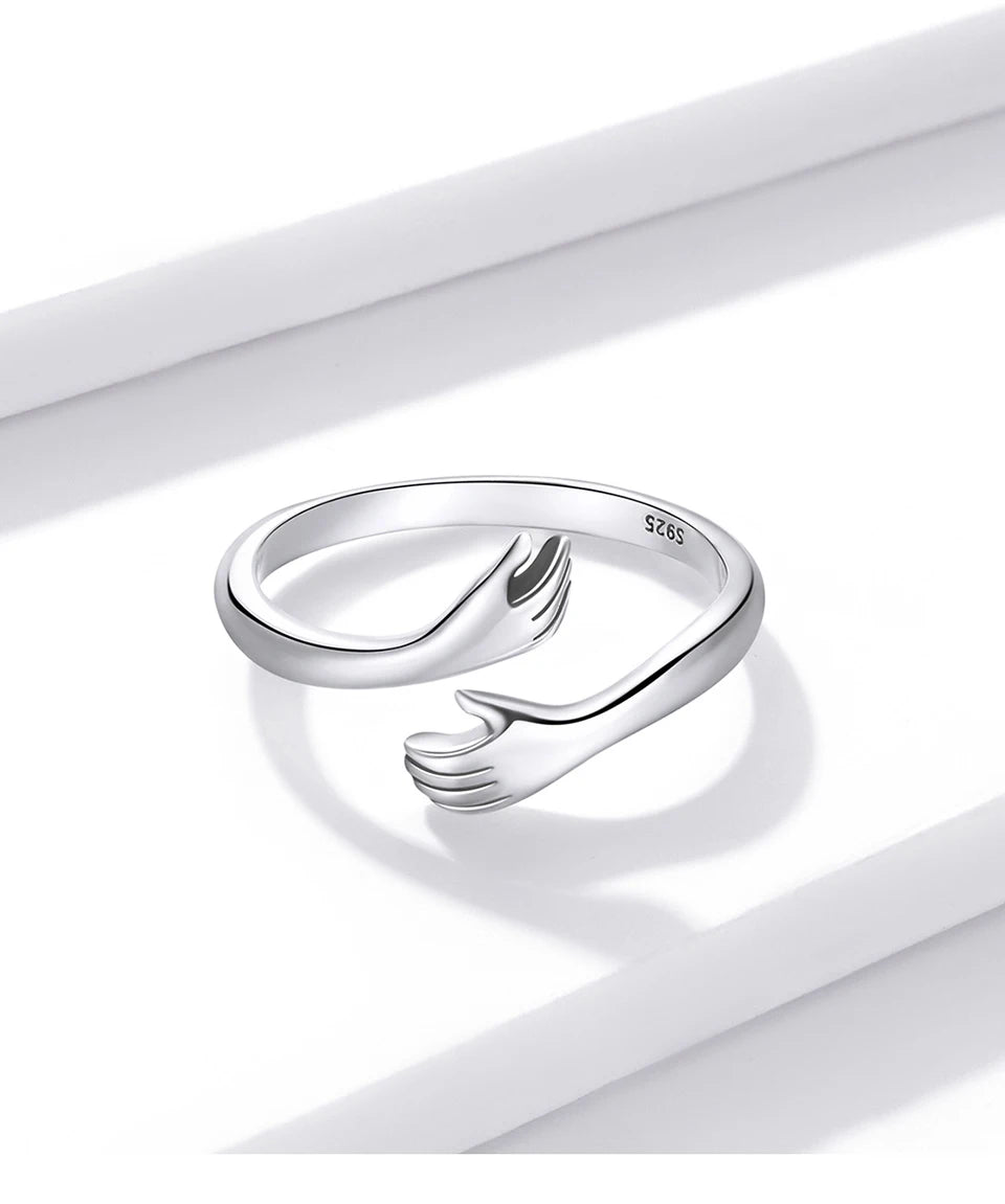 Hug Warmth Ring Sterling Silver