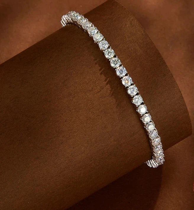 Delicate Moissanite Bracelet