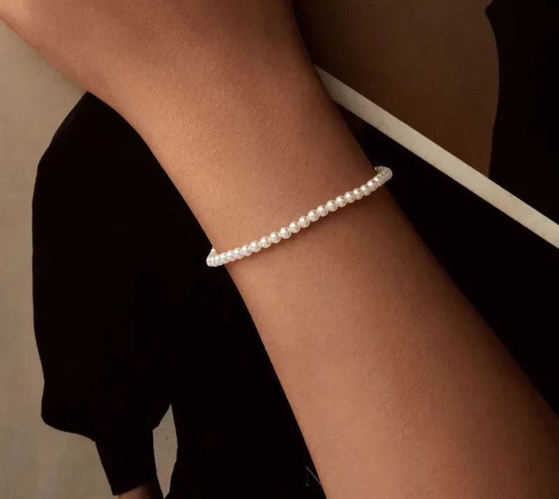 Pearl Bracelet  925 Sterling Silver Australian