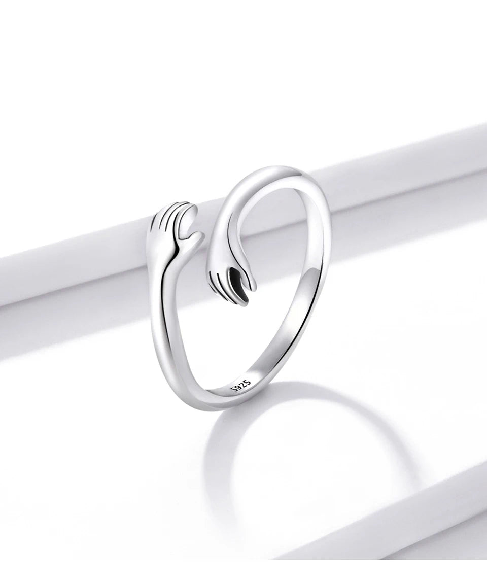 Hug Warmth Ring Sterling Silver